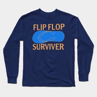 Flio flop surviver Long Sleeve T-Shirt